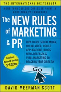 کتاب The New Rules of Marketing and PR