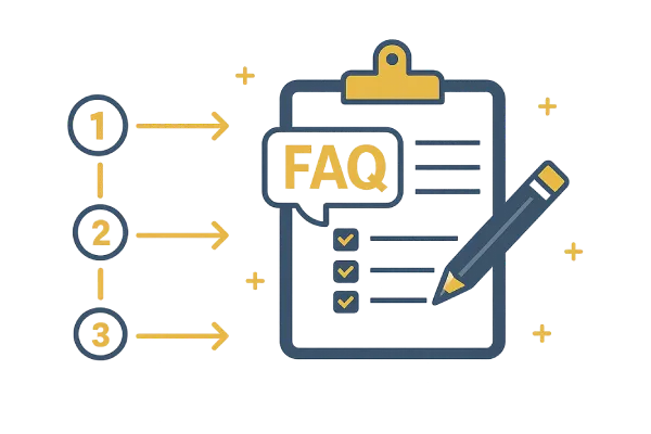چه سؤالاتی باید در FAQ قرار بگیرد؟