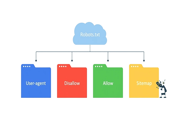ساختار فایل robots.txt