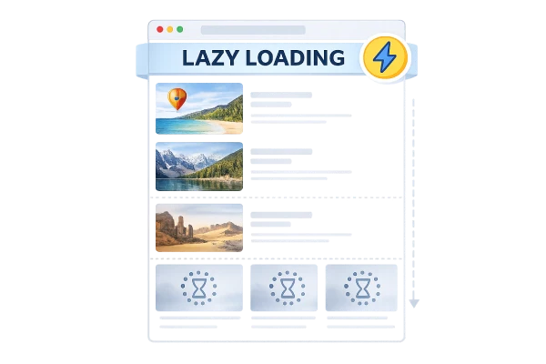 استفاده صحیح از Lazy Loading در سئوی تصاویر