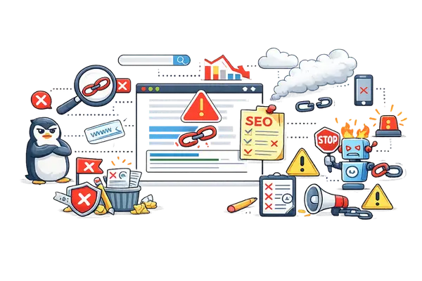 اشتباهات رایج در استفاده از انکر تکست